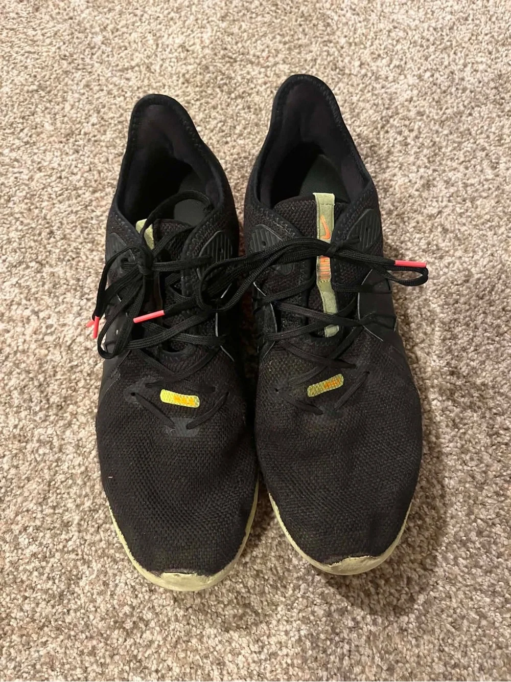 Nike Air Max Sequent 3 Black Orange Volt | Size: 11.5